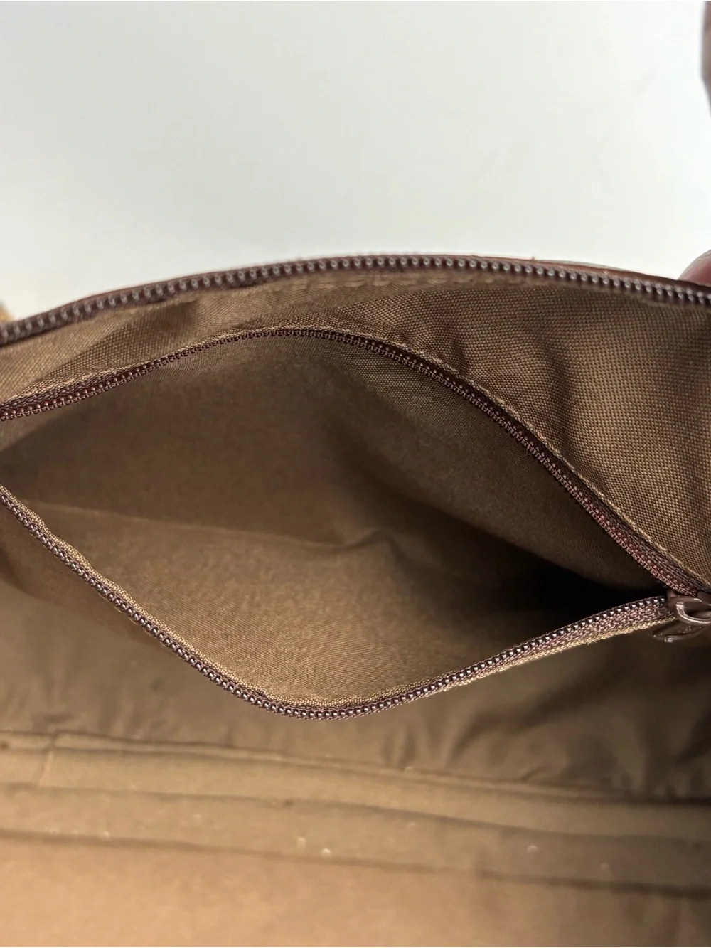 Buffalo David Bitton Cognac Leather Travel Duffel